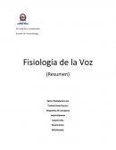 Fisiologia de la voz