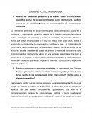 POLITICA INTERNACIONAL