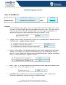 Actividad integradora, fase 1 Datos de identificación