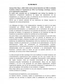 George Elton Mayo, (1880-1949)