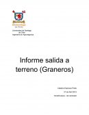 Ingeniería en Agronegocios Informe salida a terreno (Graneros)
