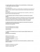 La opinión pública está muy influida por los acontecimientos y el interés propio