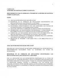 CAPITULO 8 AUDITORIA DE SISTEMAS COMPUTACIONALES. Página 1