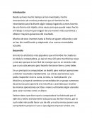 Desde ya hace mucho tiempo se han inventado y hecho innovaciones de muchos productos que el hombre ha ido necesitando para facilitarle algún trabajo logrando