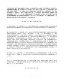 CONTRATO DE DONACIÓN