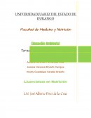 Educación Ambiental Tarea 4. Trabajo Integrador
