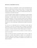 METODO DEL CONOCIMIENTO POLITICO