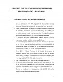 ¿Es cierto que el consumo de cerveza en el Peru sube como la espuma?