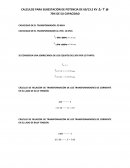 Calculo para subestacion de potencia