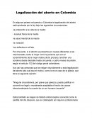 Legalización del aborto en Colombia