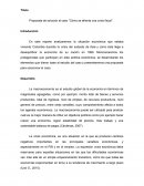 Propuesta de solución al caso “Cómo se afrenta una crisis fiscal”.