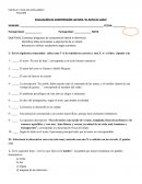 EVALUACIÓN TEXTO INFORMATIVO