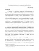 Los Límites de la democracia actual en la ciudad de México
