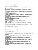 Las Enfermedades Transmitidas por Alimentos (ETA) se dan generalmente por la presencia de microorganismos patógenos en las comidas