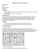 Planificación de Matemática 5 Año Fracciones