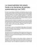 La gran responsabilidad del estado frente a los derrames de petróleo ocasionados por las FARC