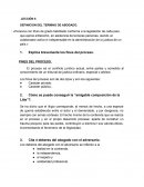 El proceso es el conflicto jurídico actual, entre partes y sometido al conocimiento de un tribunal de justicia ordinario, especial o arbitral.
