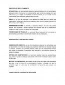 PROCESO DE SELECCION DE PERSONAL