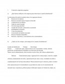 Canales de distribucion.	Contesta las siguientes preguntas