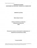 Promoción de conductas de anticoncepción en adolescentes en el departamento de externamiento de ITAMA