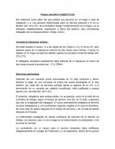 Informe TRABAJADORES DOMÉSTICOS