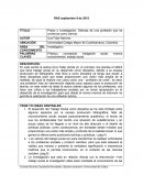 Praxis o investigación: Dilemas de una profesión que se construye como ciencia.