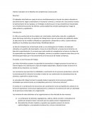 Valores Evaluados en los Modelos de Competencias Conductuales