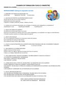 Examen de historia y formacion civica y etica