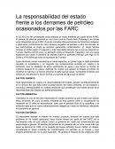 La responsabilidad del estado frente a los derrames de petróleo ocasionados por las FARC