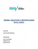 OBJETIVOS Y DISTRIBUICION QROMA