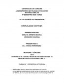 Administración en finanzas y negocios internacionales. Trabajo n° 1: Estadística inferencial