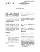 RELACIÓN NO LINEAL