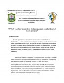 Analisis de los cambios drásticos que está sucediendo en el medio ambiente