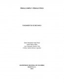 Péndulo simple y péndulo fisico