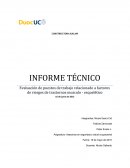 Informe Practica Profesional Prevención De Riesgos Laborales