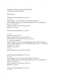 Probabilidad en R. Página 1