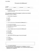 Prueba “El secuestro de la bibliotecaria”