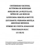 Informe Análisis de la Película El Señor de las Moscas