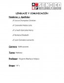 Lenguaje y comunicación. Taller de lectura