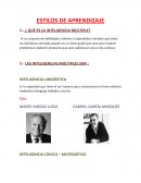 ESTILOS DE APRENDIZAJE