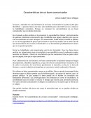 Caracteristicas de un buen comunicador
