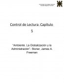 Ambiente. La globalización y la administración- Stoner, James A. Freeman