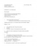 Entrevista al psicologo