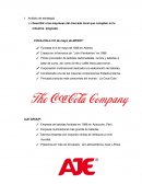 Análisis de estrategia Coca cola