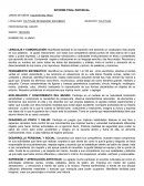 Reportes finales preescolar