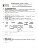 Fiche de observacion de niñez