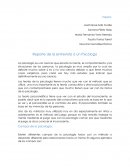 Reporte de la entrevista a un Psicólogo