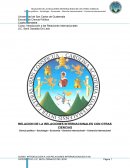 RELACION DE LA RELACIONES INTERNACIONALES CON OTRAS CIENCIAS