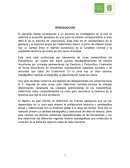 EVOLUCIÓN GEOLÓGICA DEL ÁREA DE LA PLANCHA 266 I-B VILLAVICENCIO