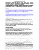 PARADIGMAS EDUCATIVOS. Paradigma Contextual-Ecológico